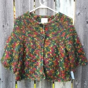 Colorful Sweater Cardigan by Relativity New With Tags Small Petite